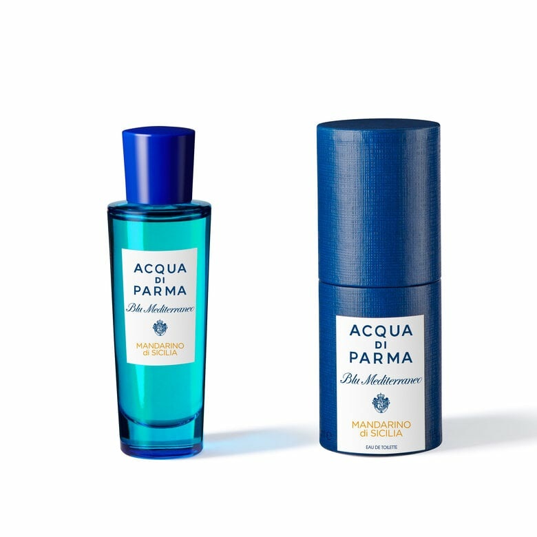 Acqua di Parma Mandarino di Sicilia Eau De Toilette Unisex 30 ml - Fragranza Agrumata con Note di Mandarino Verde e Arancia Rossa