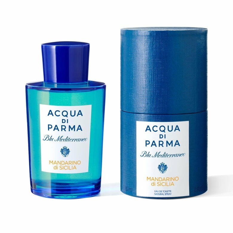 Acqua di Parma Mandarino di Sicilia Eau de Toilette Unisex 180 ML - Fragranza Agrumata con Note di Mandarino Verde e Arancia Rossa