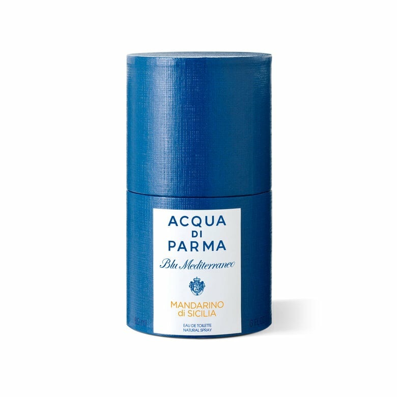 Acqua di Parma Mandarino di Sicilia Eau de Toilette Unisex 180 ML - Fragranza Agrumata con Note di Mandarino Verde e Arancia Rossa