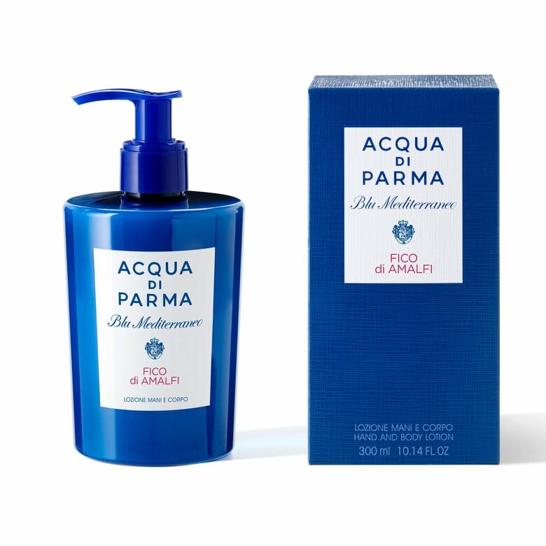 Acqua di Parma Blu Mediterraneo Fico di Amalfi Lozione Mani e Corpo 300ml - Idratante e Assorbimento Rapido