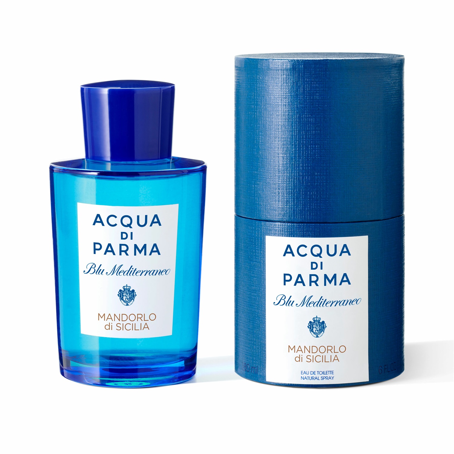 Acqua di Parma Blu Mediterraneo Mandorlo di Sicilia Eau de Toilette Unisex 180 ml - Fragranza Floreale-Orientale