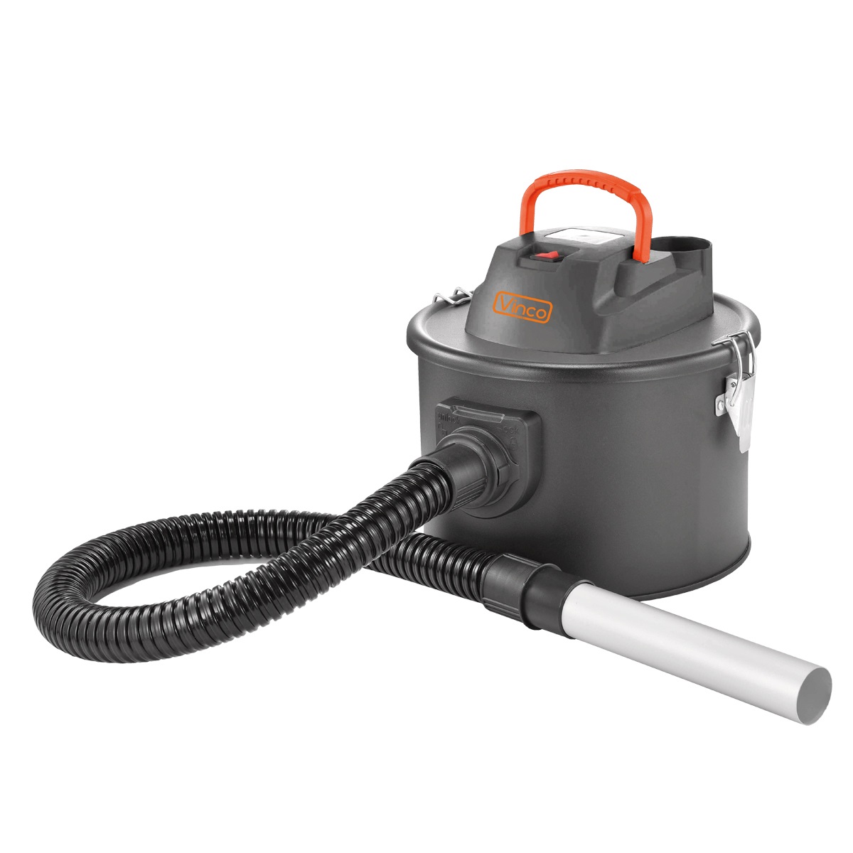 Vinco 40176 Aspiracenere Elettrico 10 L - Potenza 800 W con Funzione Soffiante per Pulizia Camini e Stufe