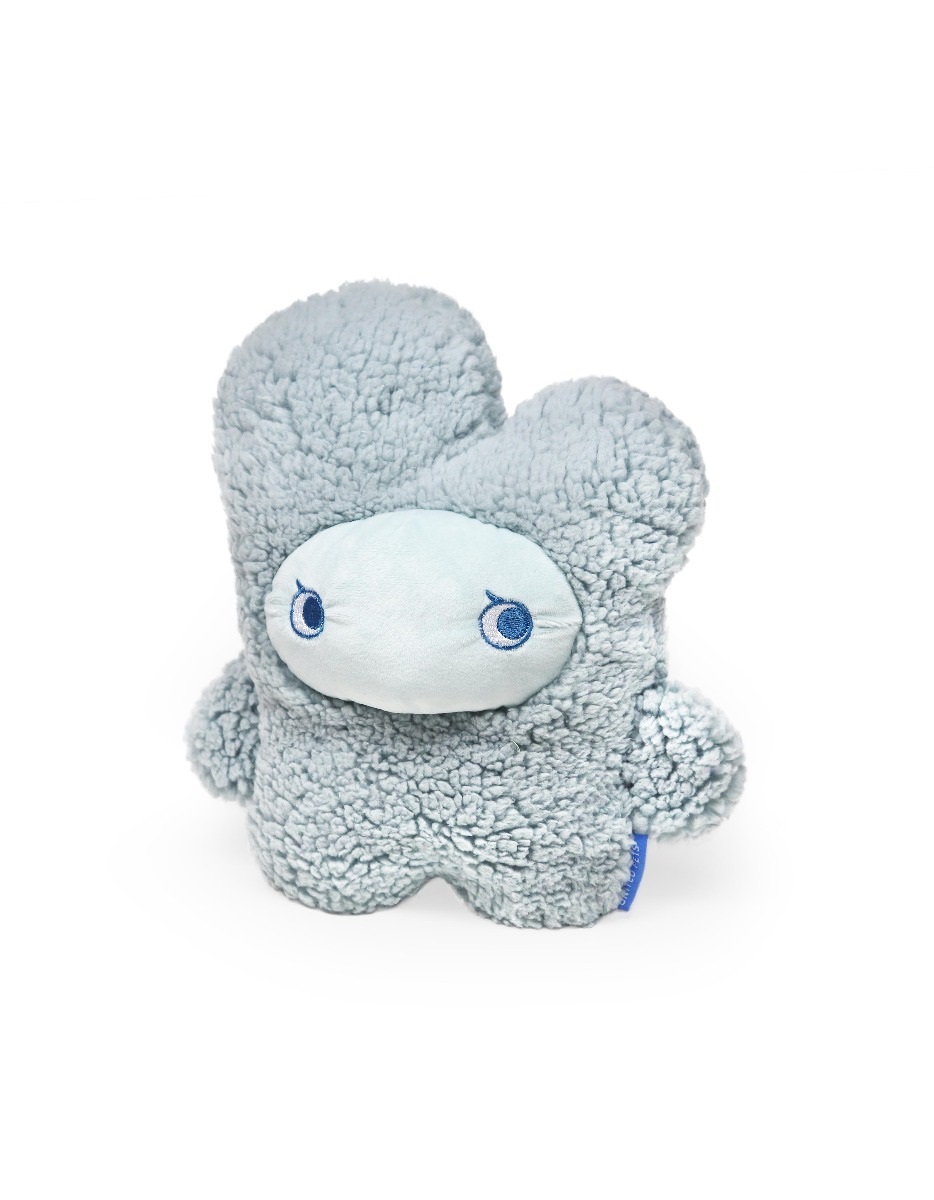 United Pets AromaStories Nocetto - Peluche Antistress per Cani Turchese con Squeaker e Essenza Calmante, 22 x 23 cm