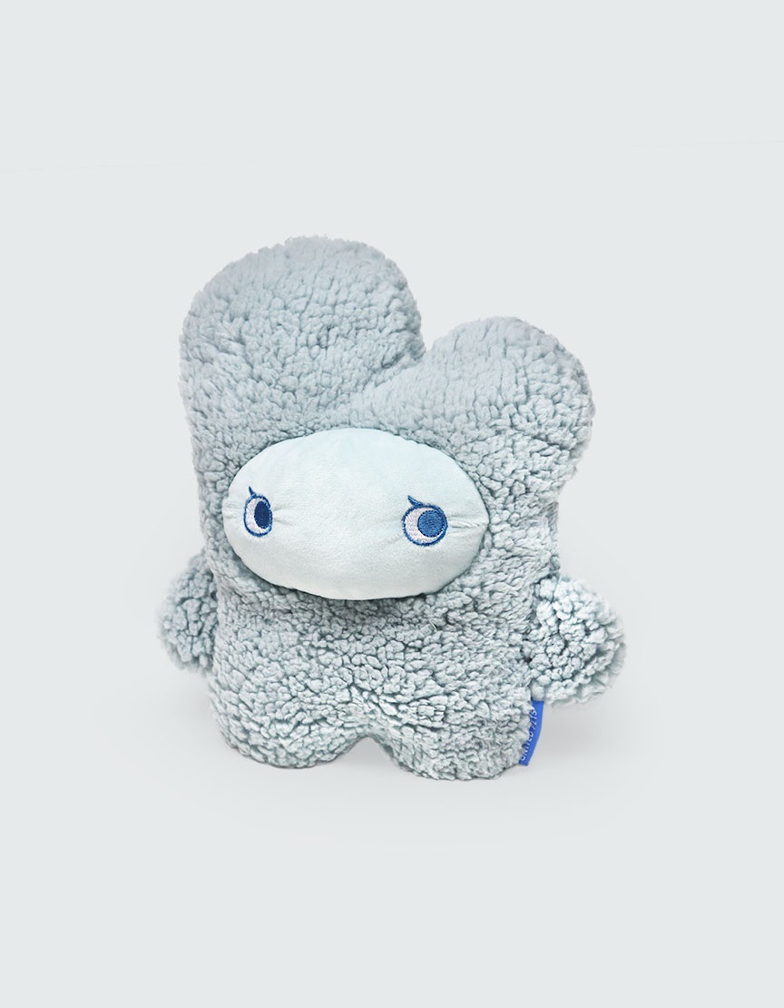 United Pets AromaStories Nocetto - Peluche Antistress per Cani Turchese con Squeaker e Essenza Calmante, 22 x 23 cm