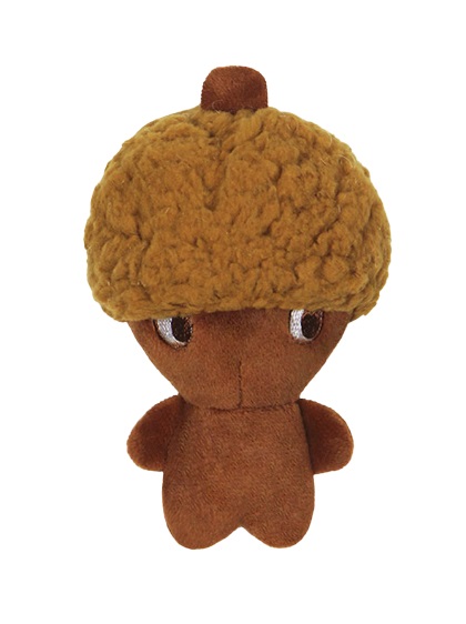 United Pets Peluche Antistress per Cani Guscetto Marrone 8 x h. 11 cm con Squeaker e Aroma Calmante