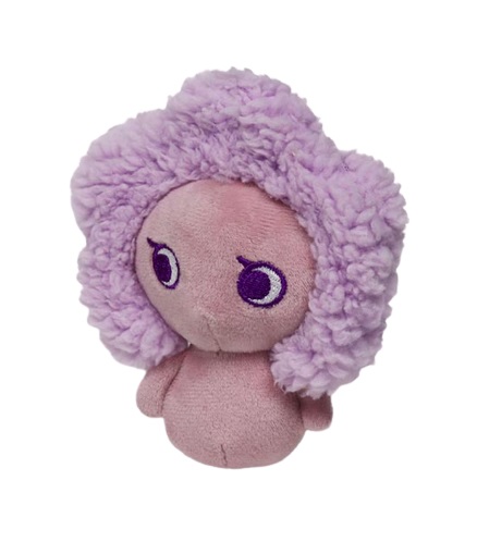 United Pets AromaStories Fancy Peluche per Cani con Squeaker e Essenza Calmante Frost - Lilla 11 x h. 13 cm