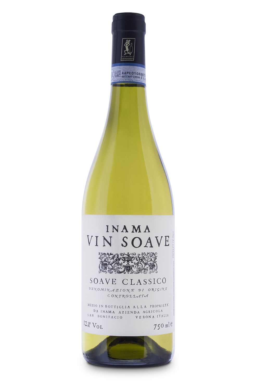 Inama Vin Soave 2024 - Soave Classico DOC - Vino Bianco Secco - Garganega 100% - 0,75 L