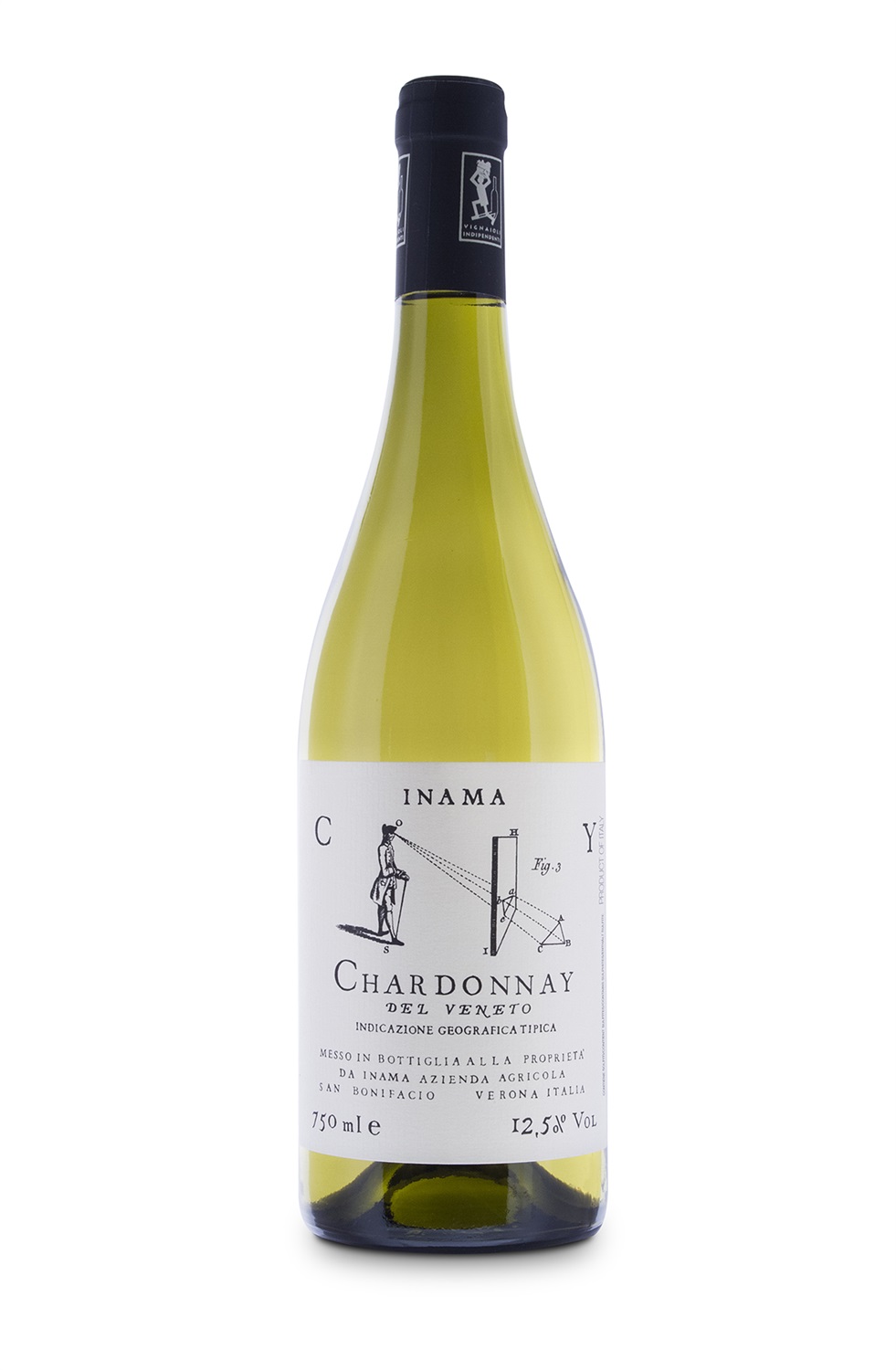 Inama Chardonnay 2023 - Vino Bianco Secco Veneto IGT - 75cl - Chardonnay 100% - Gradazione 13%