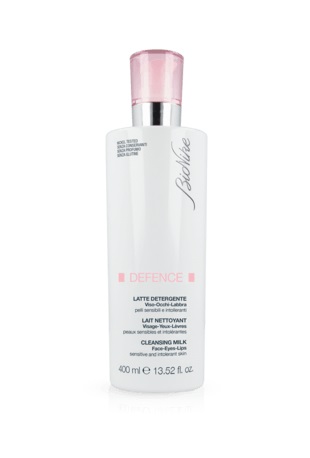 Bionike Defence Latte Detergente 400 ml - Strucca delicatamente viso, occhi e labbra, formula ad alta tollerabilità