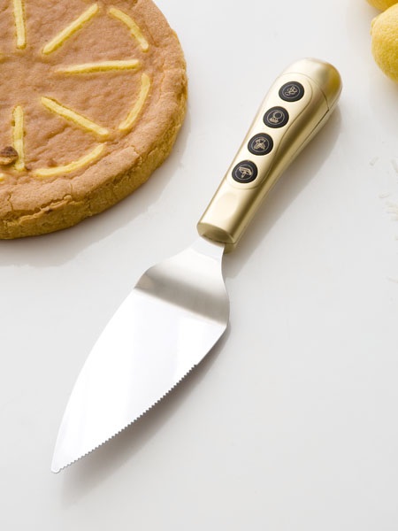 BRANDANI Spatola e Raschietto da Cucina in Acciaio Inox - Misura 34 cm