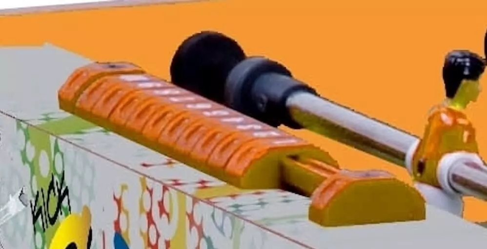 Garlando Calciobalilla F-1 Goal con Aste Rientranti - Mobile in MDF Ciliegio, Gambe Robuste, Grafica Trendy e Palline in Dotazione