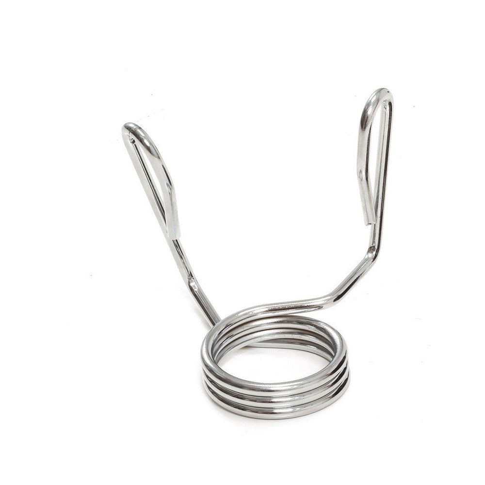 Toorx Coppia di Fermadischi a Molla per Bilanciere Olimpionico (Ø50-51 mm)