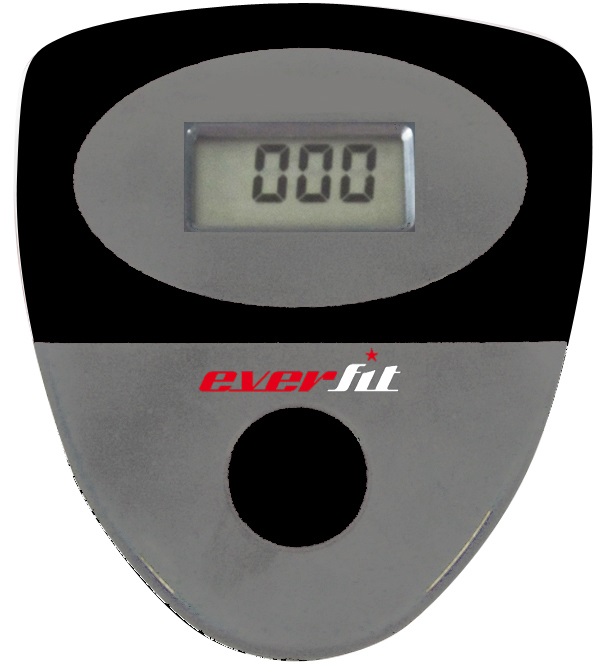 Everfit Cyclette BFK-300 Magnetica con Display LCD, Regolazione Manuale su 8 Livelli, Volano da 4 kg