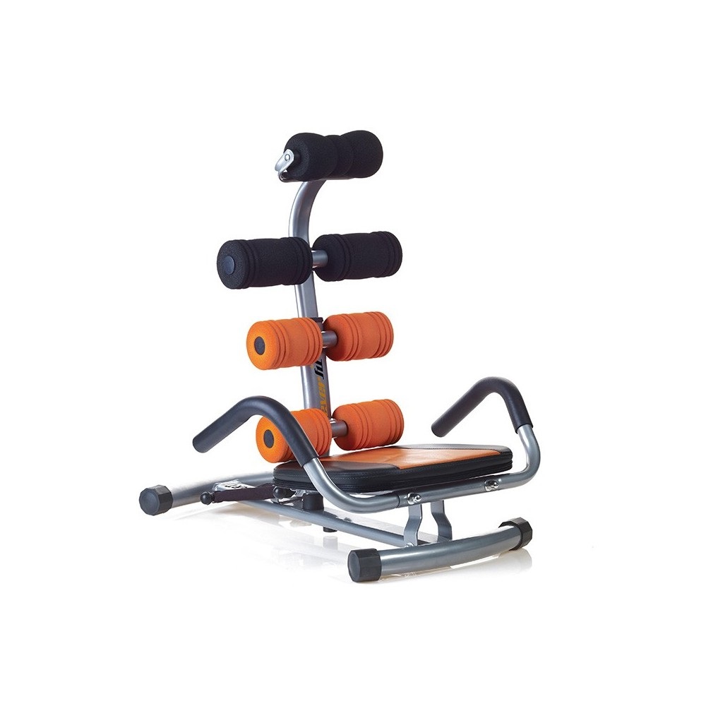 Toorx AB Smart - Panca per Addominali Ergonomica con Seduta Imbottita e Poggiatesta Regolabile