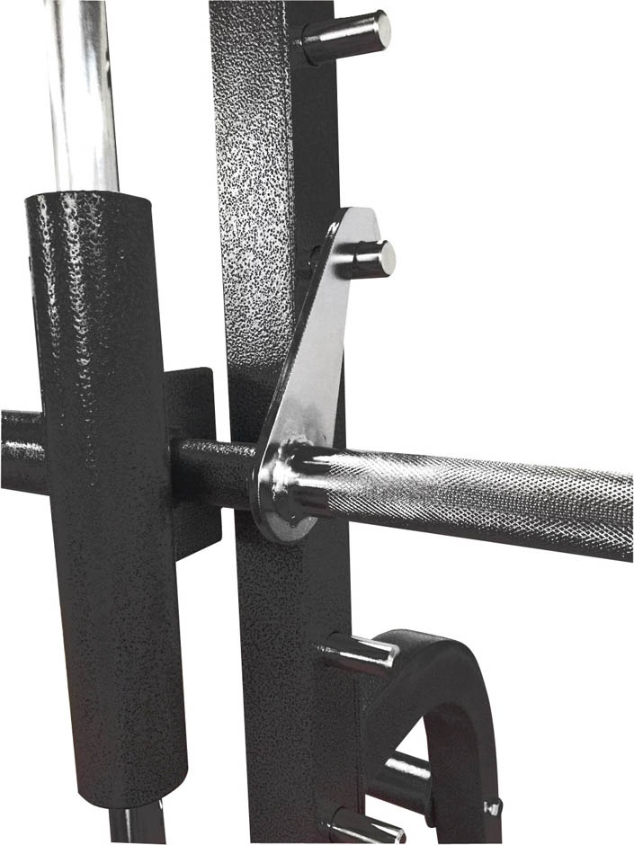 Toorx WLX-70 rack per pesi Nero, Cromo Acciaio 300 kg