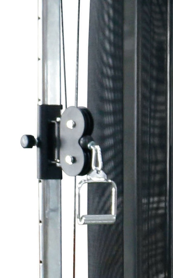 Toorx CSX-70 Stazione Multifunzione Dual Pulley Cable Cross con 2 Pacchi Pesi da 50 kg