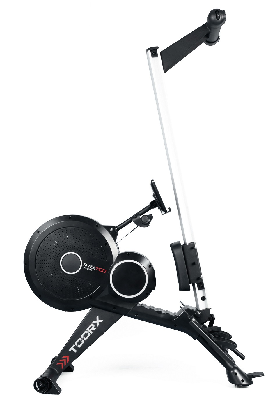 Toorx Chrono Line RWX 700 - Vogatore ad aria e magnetico, richiudibile, con regolazione elettronica dello sforzo, peso max utente 150 kg