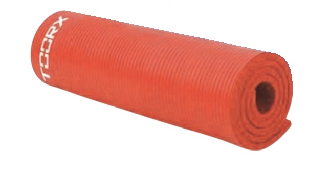 Toorx MAT-171PRO Materassino Fitness Professionale Arancione 172x61 cm Spessore 1,5 cm con Occhielli Cromati