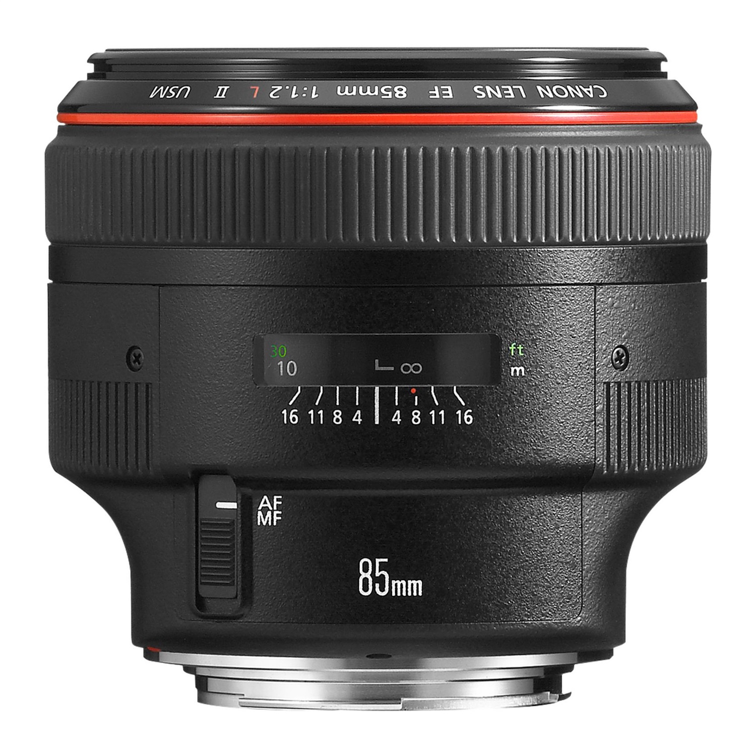 Canon EF 85mm f/1.2 L USM II Lens Teleobiettivo Nero
