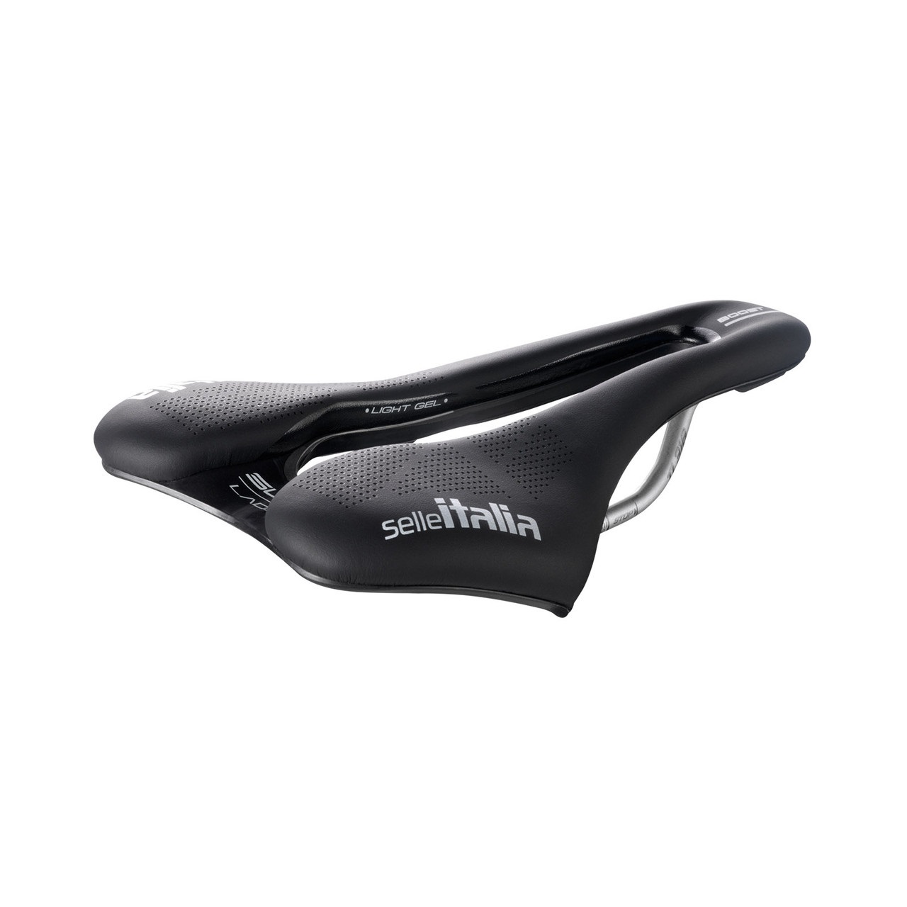 Selle Italia SLR Boost Lady Superflow - Sella per bicicletta Nera, L3, 146mm, con rail in Titanio TI316 e imbottitura in gel