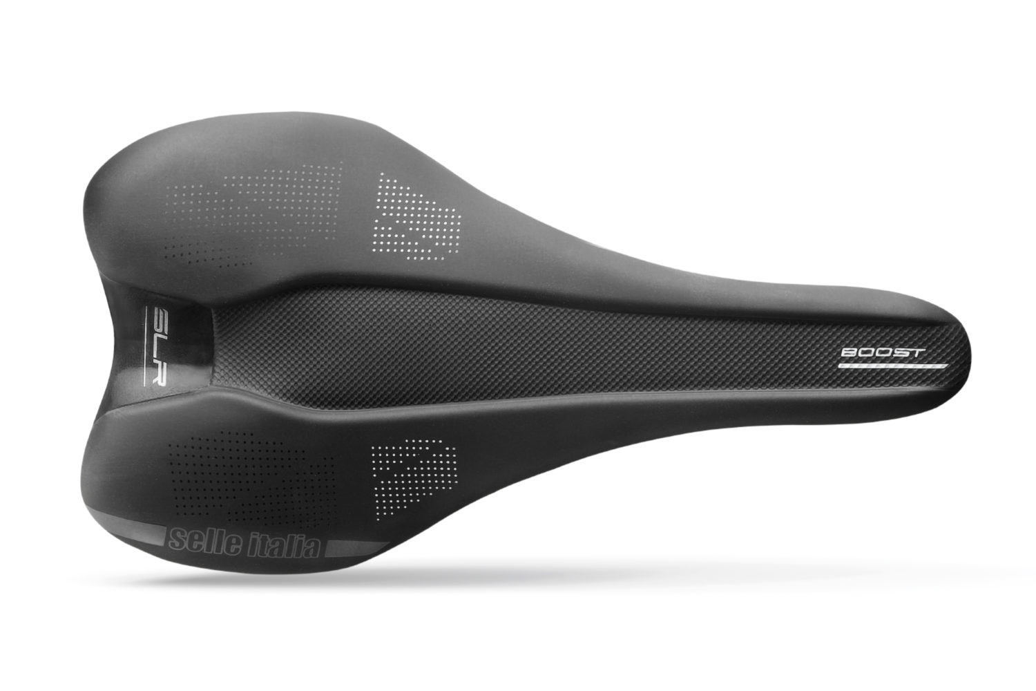 Selle Italia SLR Boost TM Sella Corsa Unisex Nero 130x248mm - Rail in Manganese Ø7mm, Peso 220g