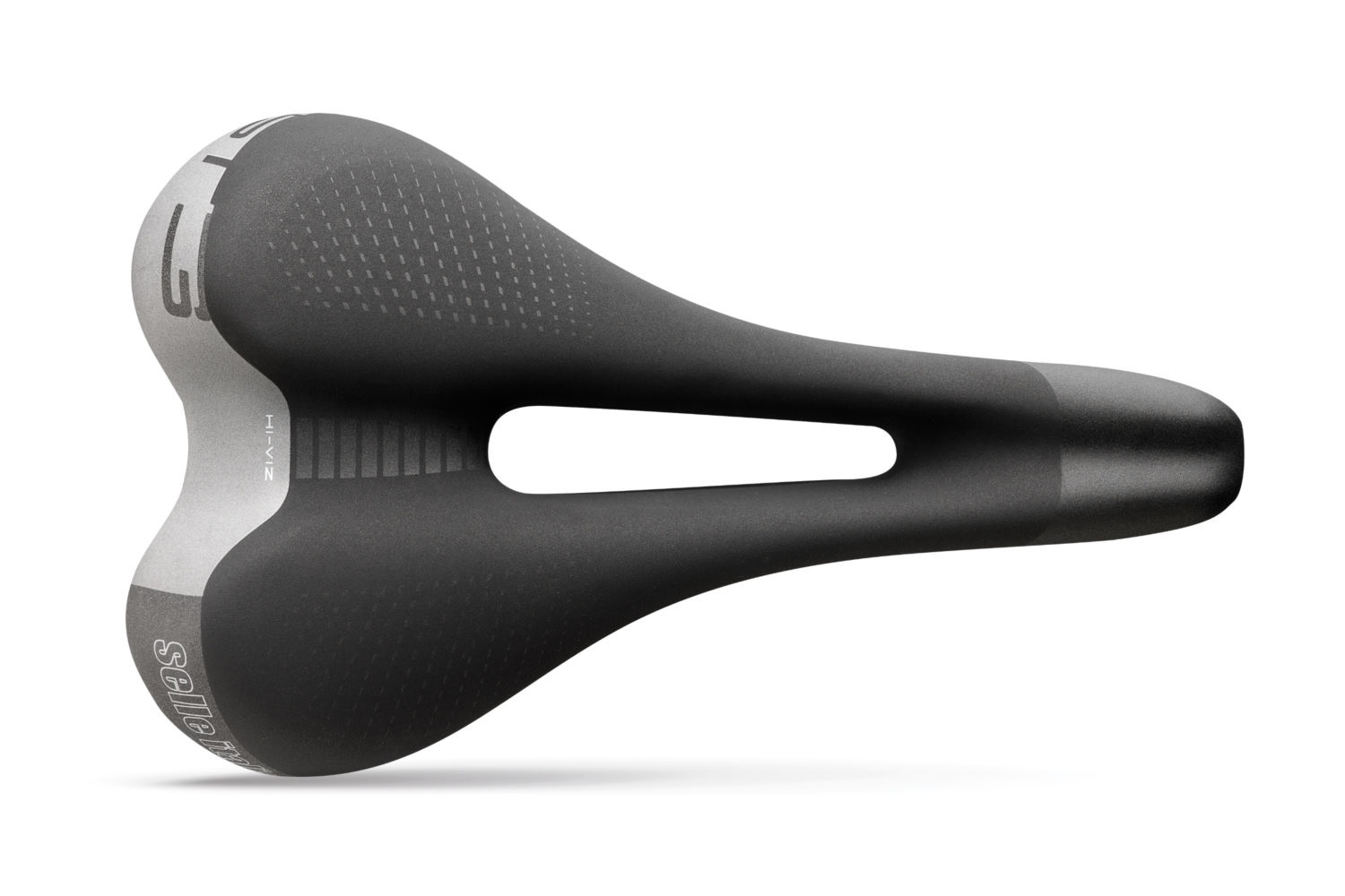 Selle Italia ST 3 SuperFlow - Sella per bicicletta Unisex, Telaio in FEC Alloy, Imbottitura in Gel, Design Ergonomico, Colore Nero