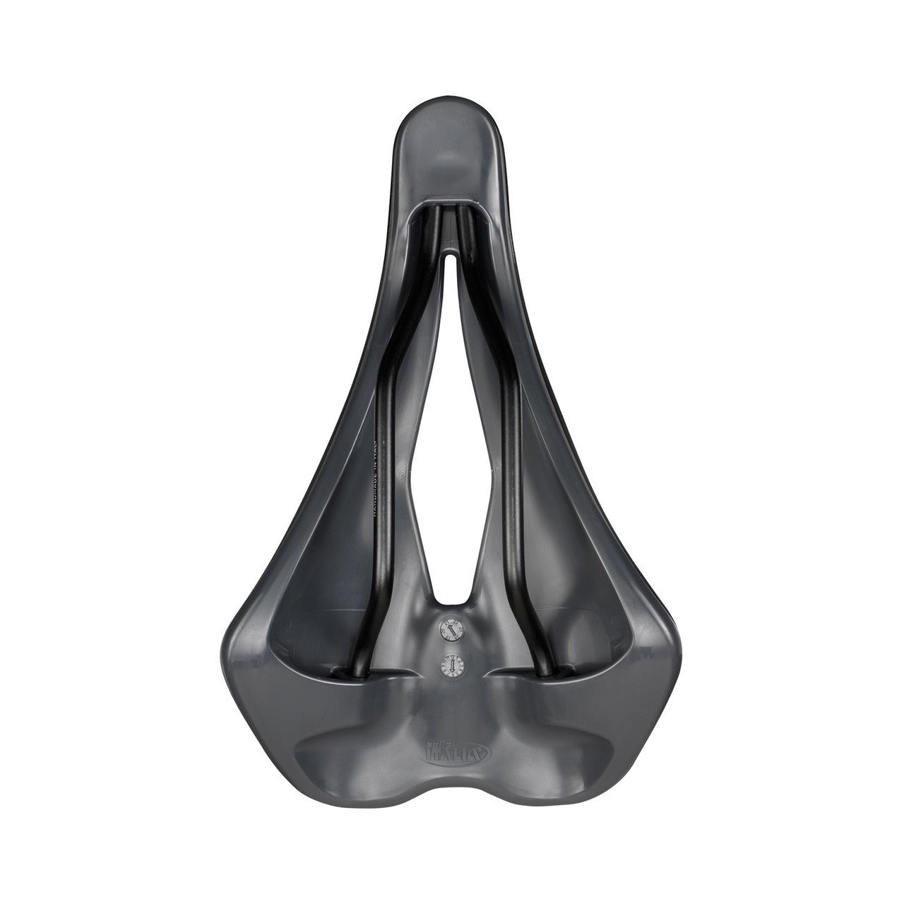 Selle Italia S 5 Lady Superflow - Sella da donna nera per bicicletta, comfort ottimale con imbottitura in gel e telaio in Carbon/Keramic