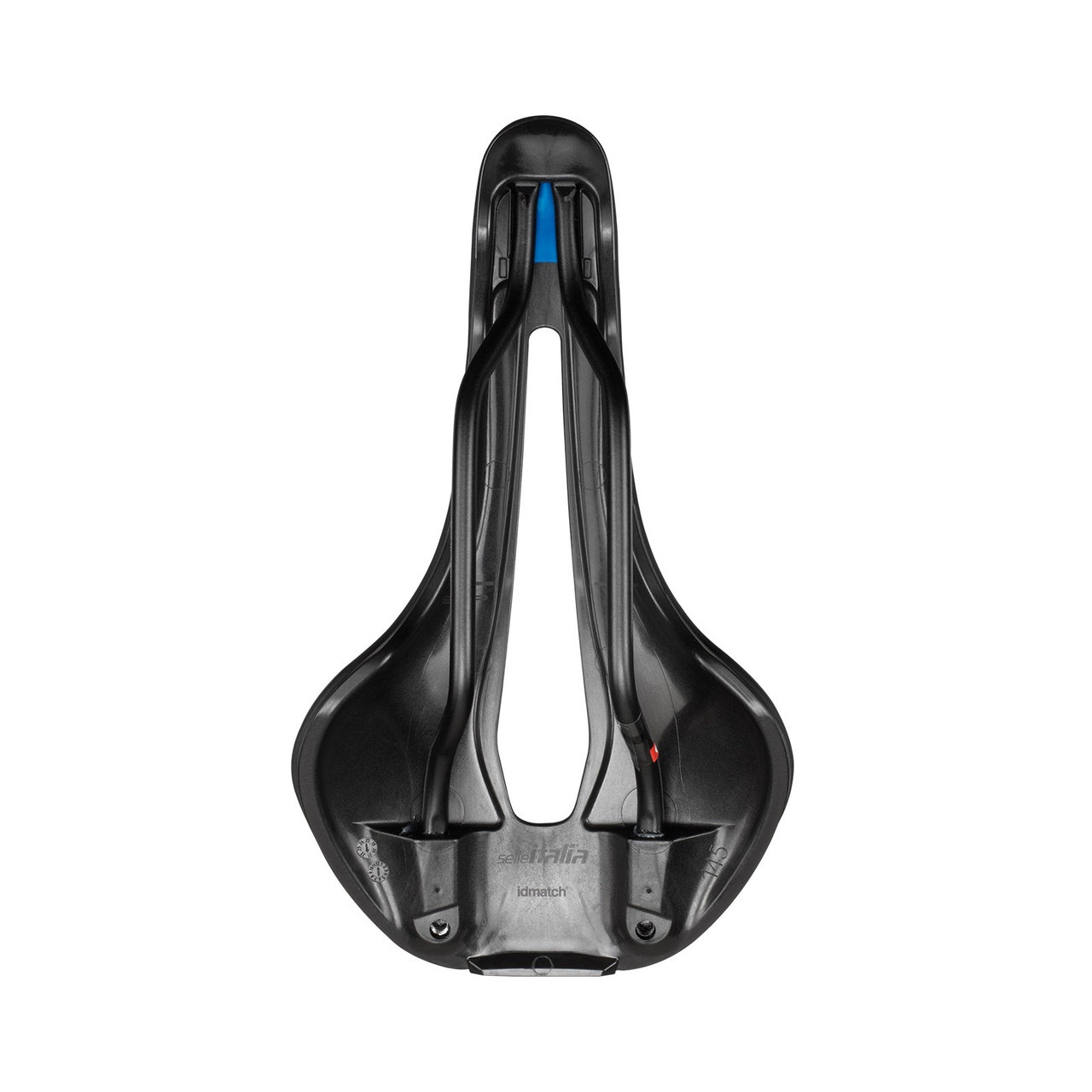 Selle Italia Flite Boost TM Superflow - Sella Bici da Corsa Flat con Foro Superflow, Rail in Manganese, Taglia L3, Nero