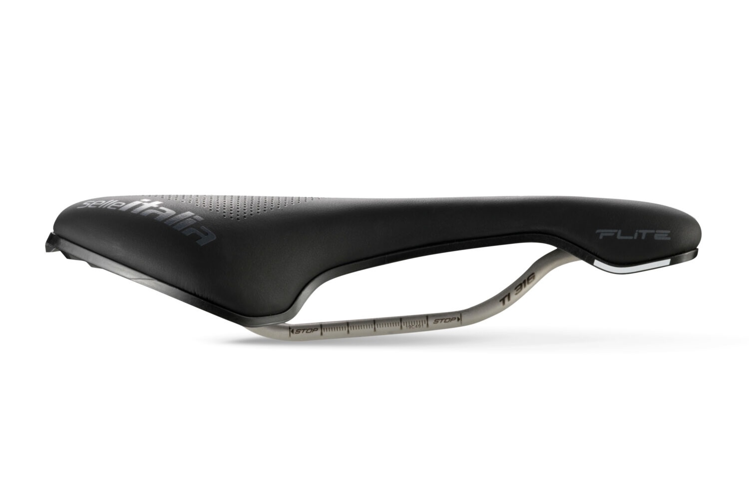 Selle Italia Flite Boost Endurance TI316 Superflow - Sella Corsa su Strada Unisex, 135x250 mm, Fibra-tek, Telaio TI 316, Imbottitura in Gel
