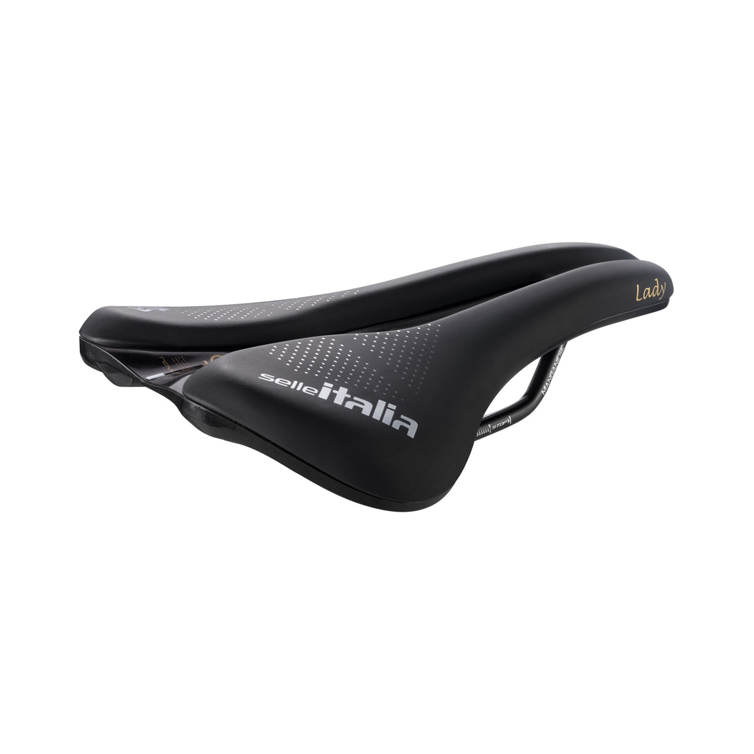 Selle Italia Novus Boost Evo Lady TM Superflow - Sella Corsa per Donna, 145x245 mm, Imbottitura in GEL, Peso 265-285 g