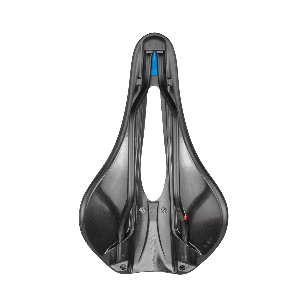 Selle Italia Novus Boost Evo Endurance TM Superflow - Sella Corsa Unisex, Nero, 145x245mm, Rivestimento Soft-Tek, Telaio in Manganese