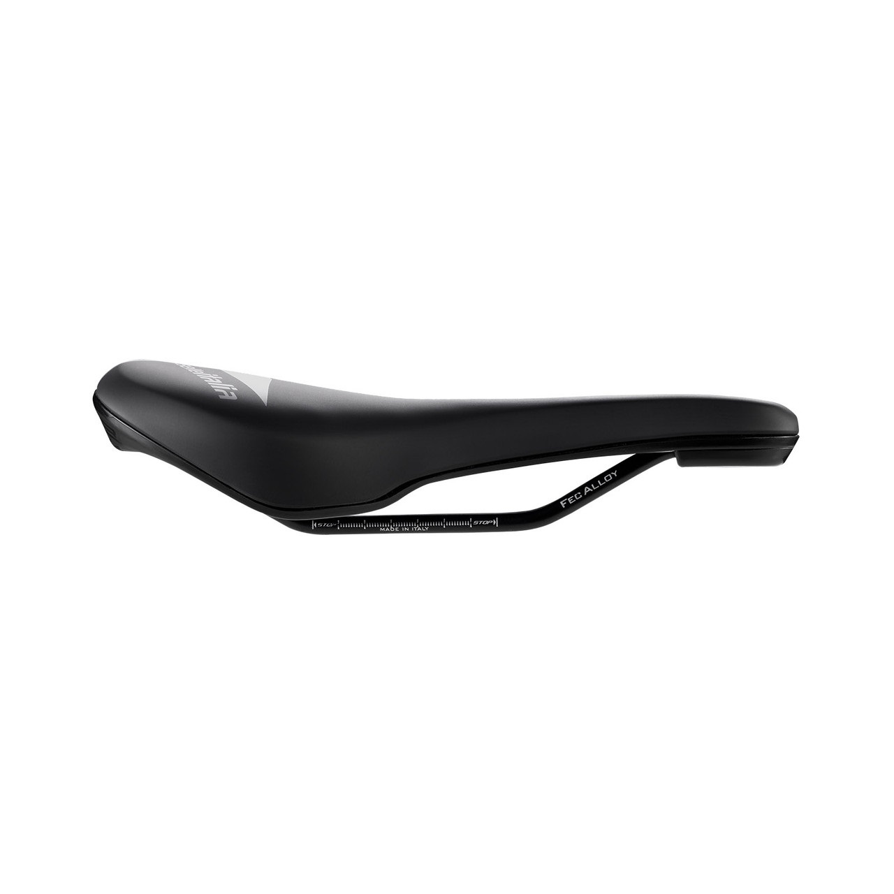 Selle Italia X-Bow Superflow Sella in Alluminio Nero L3 - 155x255mm, 354g, Ottimale per Enduro e eMTB