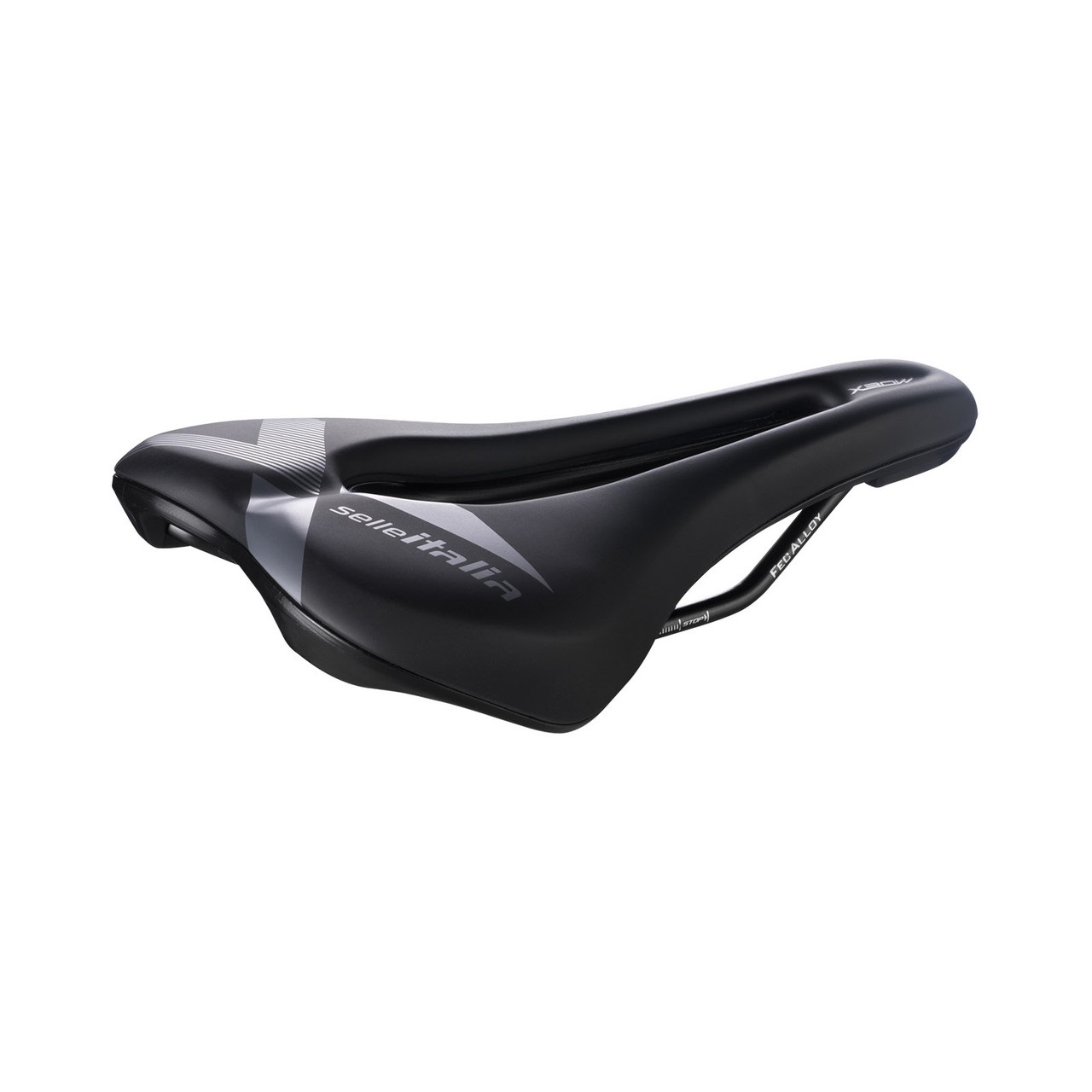 SELLE ITALIA Sella X-Bow Superflow S3 - 145x255mm, Fec Alloy, Soft Tek, 346gr, per Enduro e eMTB