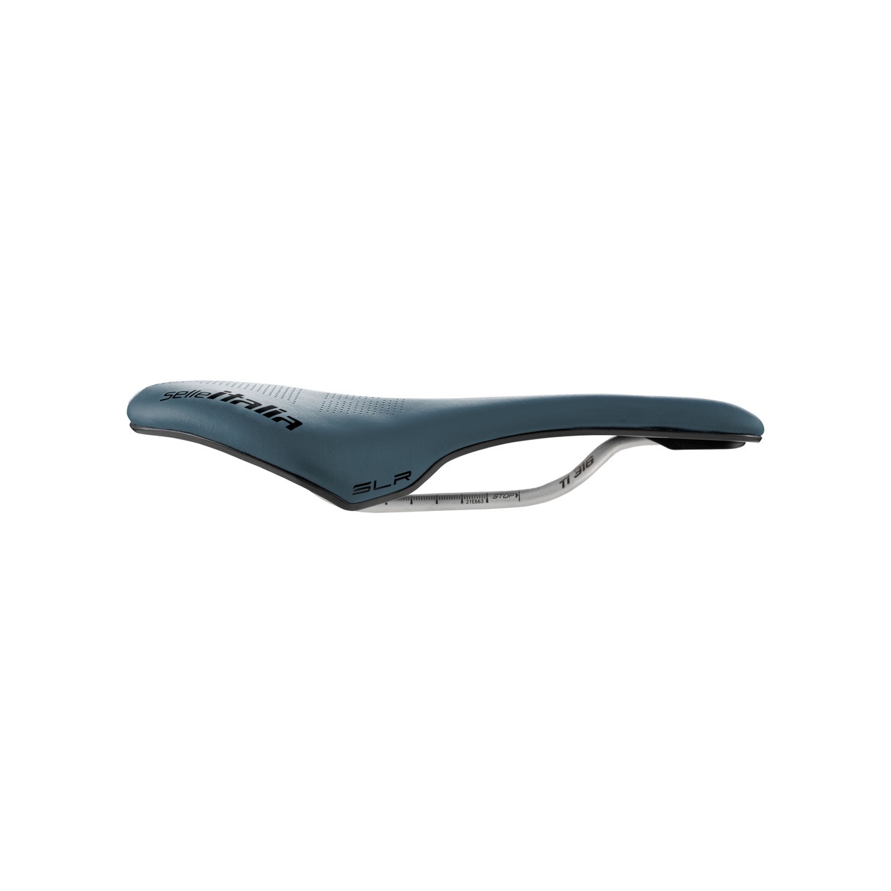 Selle Italia Flite Boost Gravel Superflow TI 316 - Sella per bicicletta, Colore Blu, Misura 145 x 250 mm, Peso 232 g