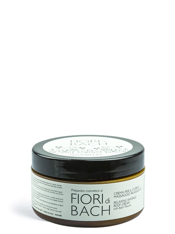 Phytorelax Crema Corpo Massaggio Rilassante ai Fiori di Bach 300ml - Idratante e Nutriente con Burro di Karitè