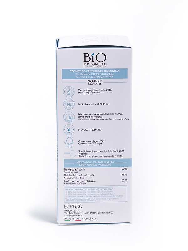 Phytorelax Siero Viso Concentrato di Acido Ialuronico e Avena Biologica 30 ml - Idratante e Luminoso