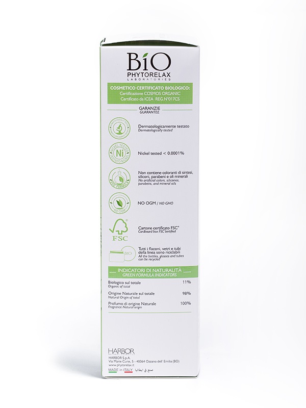 Phytorelax Gel Detergente Purificante Viso con Aloe Vera 200 ml - pH Acido, Vegan e Biologico per Pelli Miste e Impure