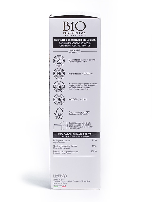 Phytorelax Latte Micellare Struccante Purificante Detox Charcoal - 200ml