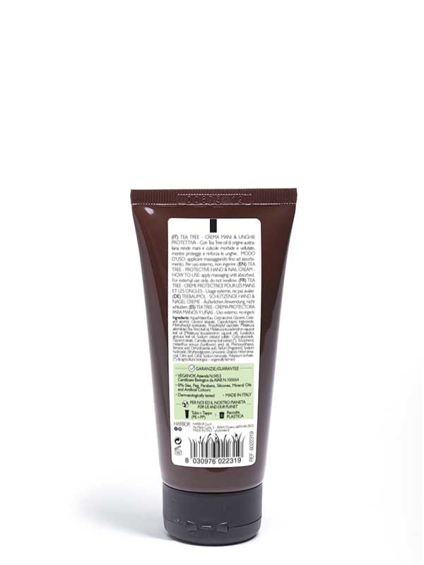 Phytorelax Crema Mani e Unghie Protettiva con Tea Tree Oil - 75 ml, Idratante e Nutriente, Cosmetico Biologico Certificato