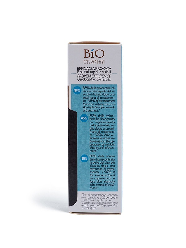 Phytorelax Laboratories Concentrato Viso Attivo Antirughe & Idratante con Acido Ialuronico, 30 ml