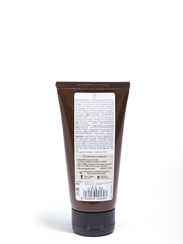 Phytorelax Crema Mani Nutriente con Olio di Mandorle Dolci Biologico - 75ml