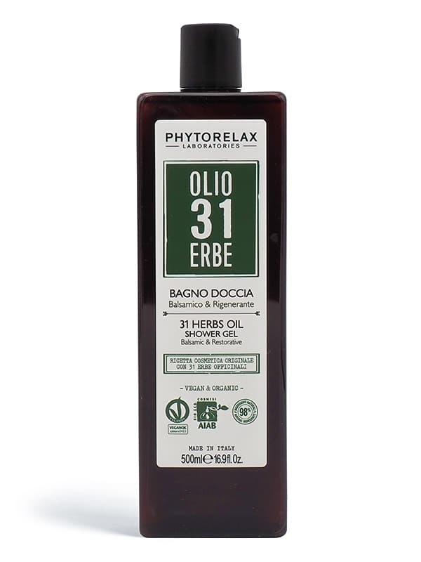 Phytorelax Bagno Doccia Balsamico e Rigenerante Olio 31 Erbe 500 ml