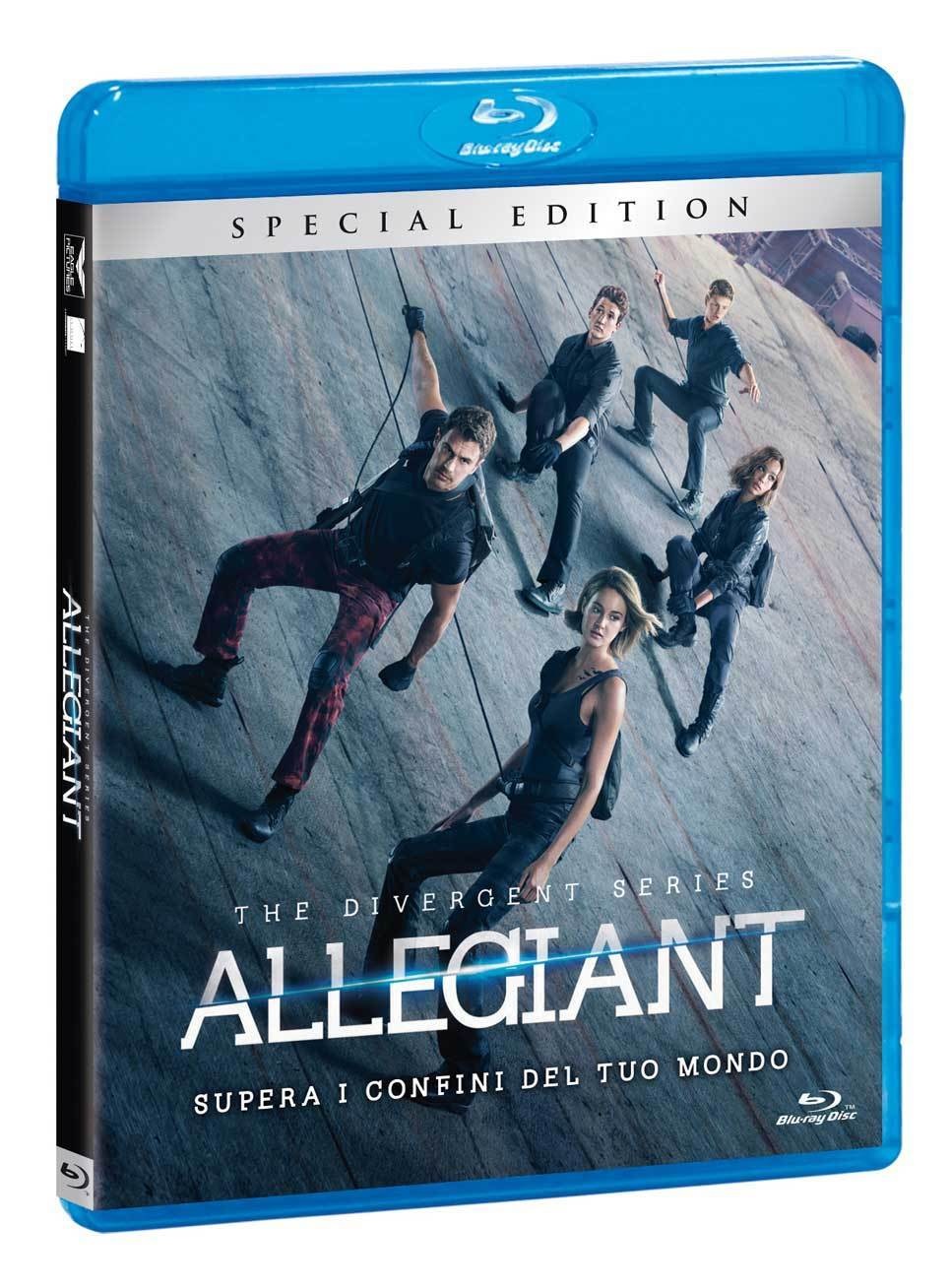 Eagle Pictures The Divergent Series: Allegiant - Blu-Ray Special Edition (Azione, Avventura, Sci-Fi) con Shailene Woodley, Theo James, Ansel Elgort, Miles Teller