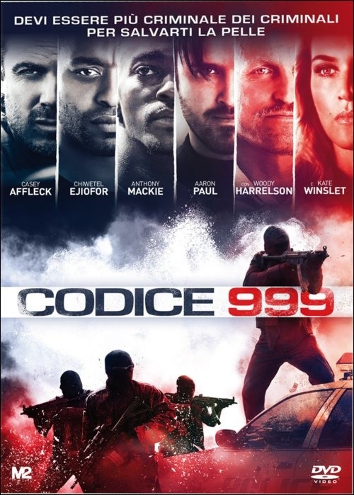 Eagle Pictures Codice 999 - Blu-Ray Azione con Casey Affleck, Ejiofor, Mackie e Harrelson (2015)