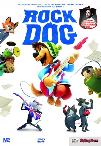 M2 Pictures Rock Dog (Blu-Ray) - Animazione Digitale, Nuovo, 2016, con Eddie Izzard e Luke Wilson