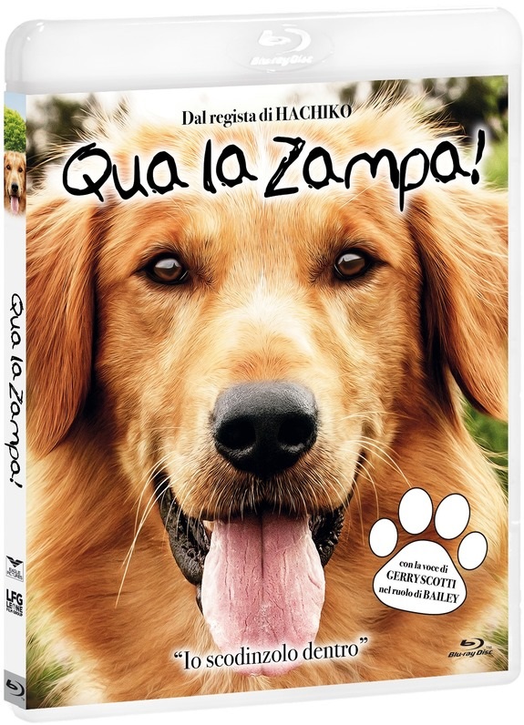 Eagle Pictures Qua La Zampa! (Blu-Ray, 2017) - Film Family con Josh Gad, Dennis Quaid e Peggy Lipton