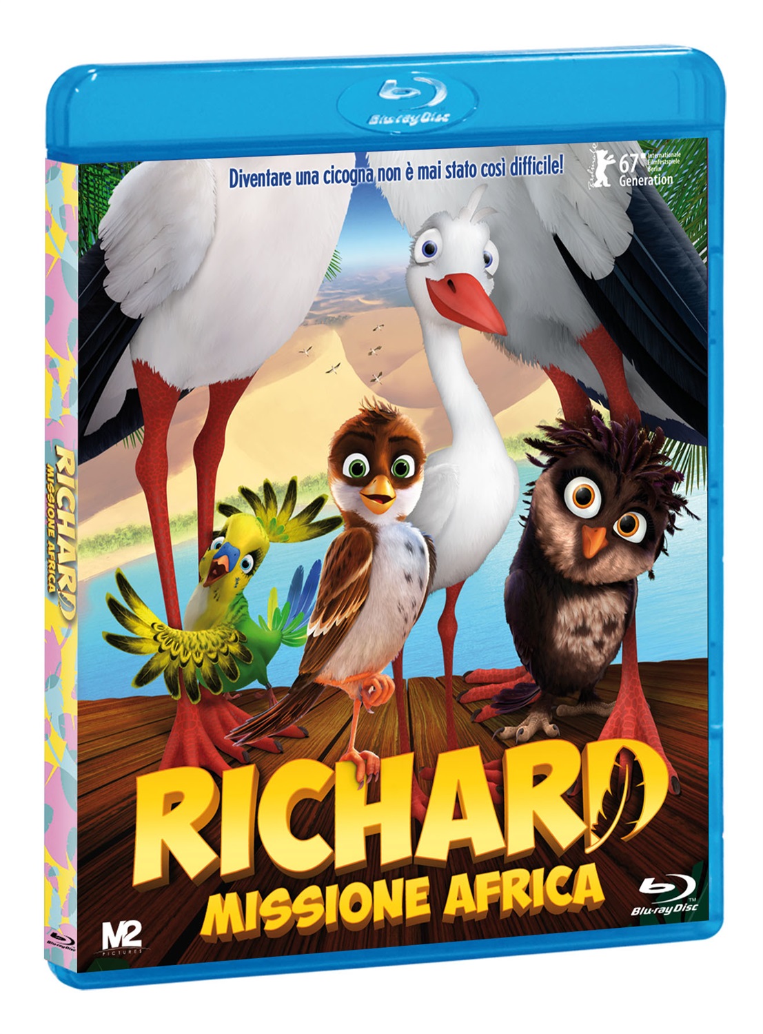 Eagle Pictures Richard - Missione Africa, Blu-Ray Disc, Animazione Digitale
