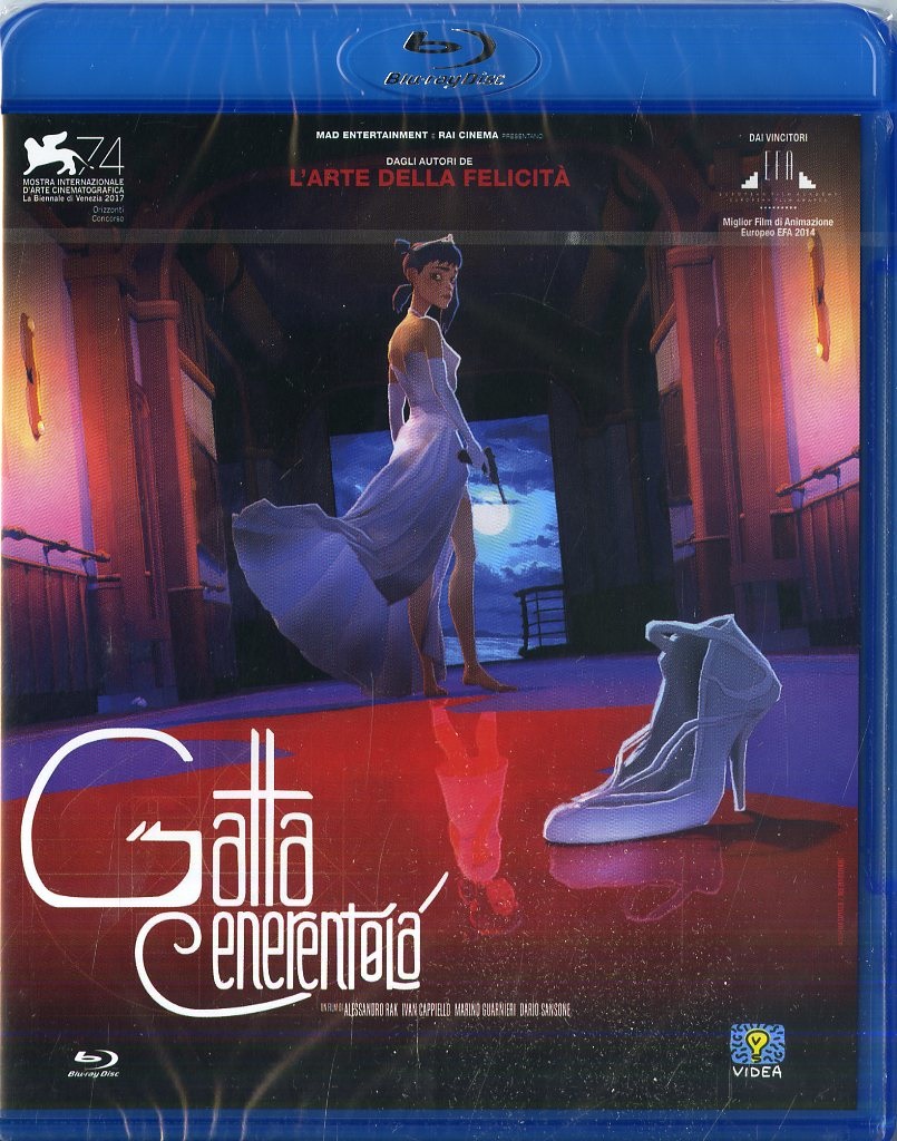 Eagle Pictures Gatta Cenerentola Blu-ray Animazione Sigillato - Italian Import Region Free