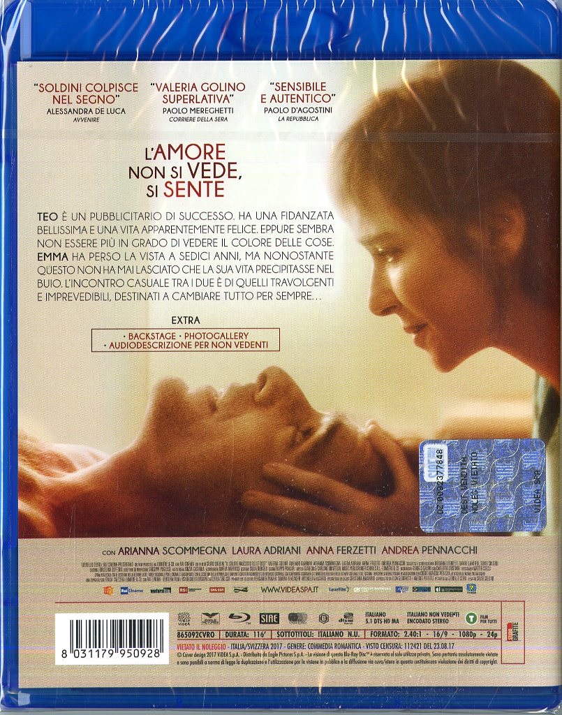 Videa Il Colore Nascosto Delle Cose (Blu-Ray) - Drammatico, 2017, con Valeria Golino e Adriano Giannini
