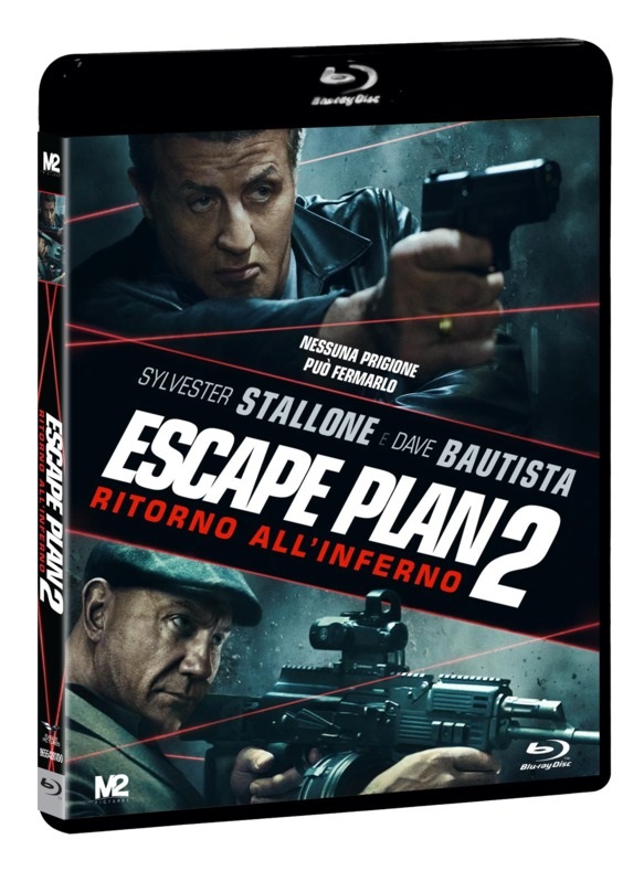 Eagle Pictures Escape Plan 2 - Ritorno all'Inferno (Blu-Ray) - Film di Steven C. Miller con Sylvester Stallone, Dave Bautista, 50 Cent e Xiaoming Huang